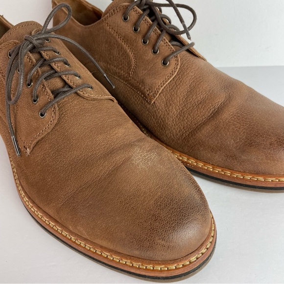 Cole Haan Men’s Textured Suede Leather Lace Ups Dressy Shoes - Picture 2 of 9